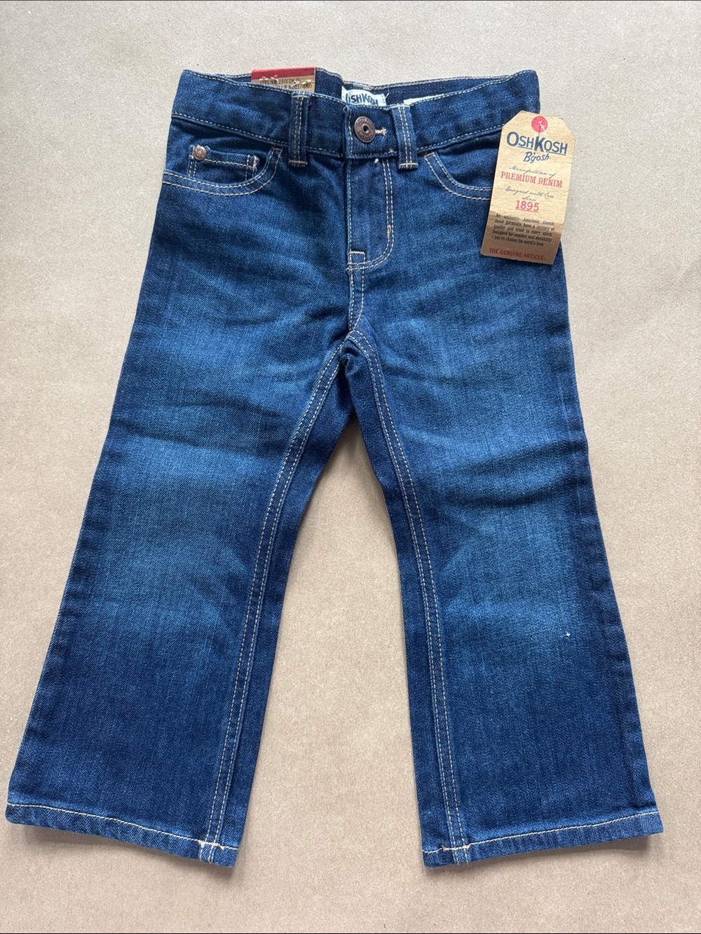 OshKosh B'gosh Girls Classic Indigo Denim Jeans